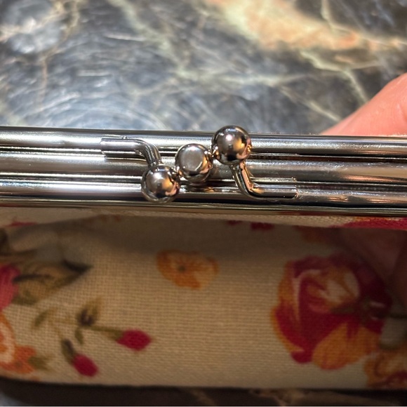 Anna Sui Floral Clutch - Red and Yellow Blooms - Picture 5 of 11